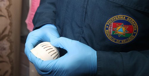 В Любанском районе при пожаре дома АПИ спас хозяев