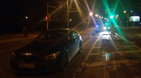 В Минске автомобиль наехал на нетрезвого пешехода