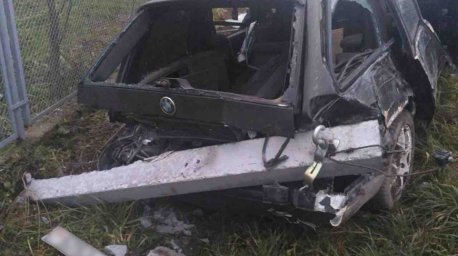 В Пуховичском районе разбился бесправник