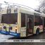 В Гомеле троллейбус вынесло на тротуар 1