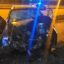 В Минске легковушка врезалась в столб на пр.Победителей 0